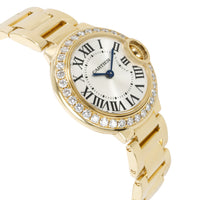 Unworn Cartier Ballon Bleu WE9001Z3 Women's Watch in 18kt Yellow Gold