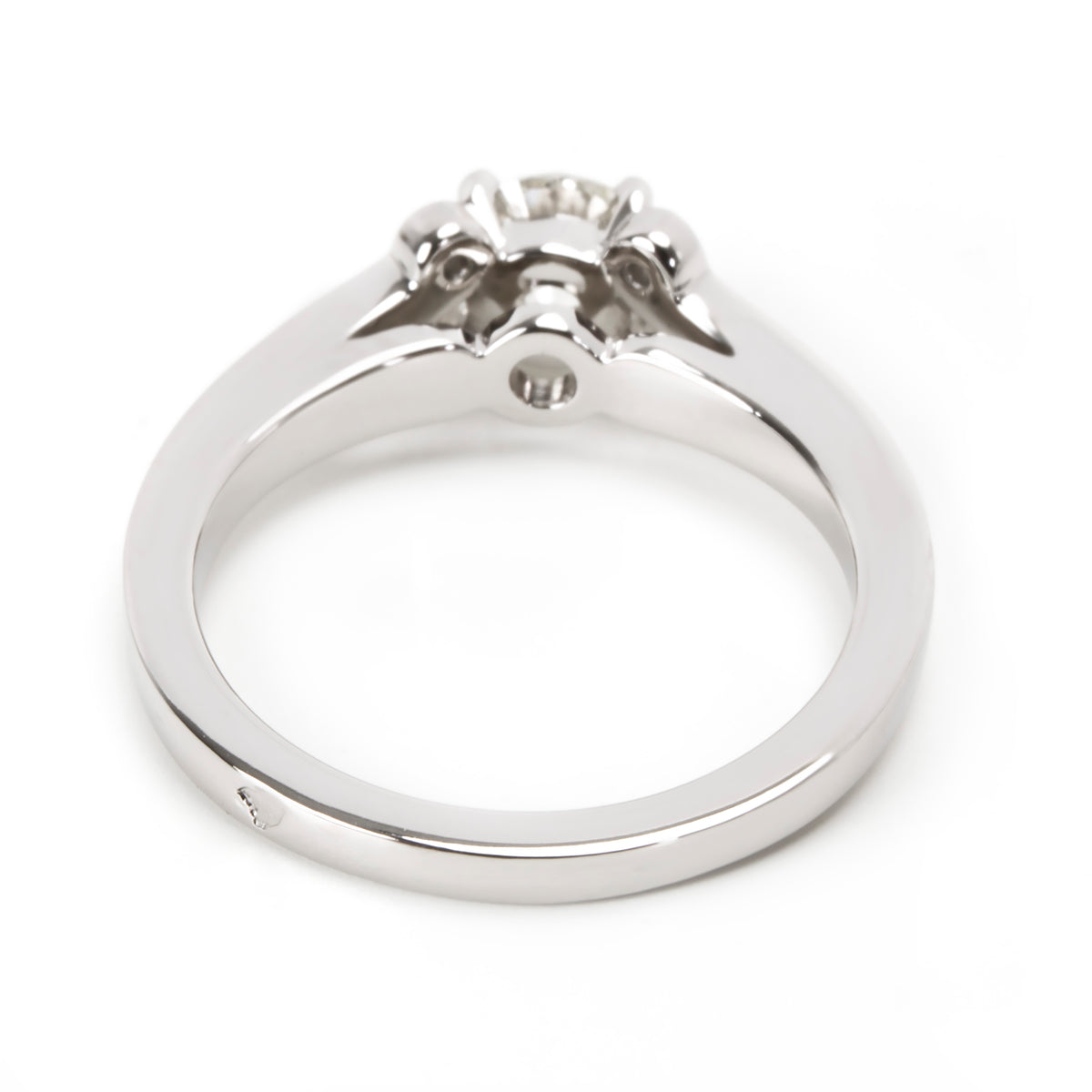 Cartier Ballerine Diamond Engagement Ring in  Platinum GIA H VVS1 0.49 CTW