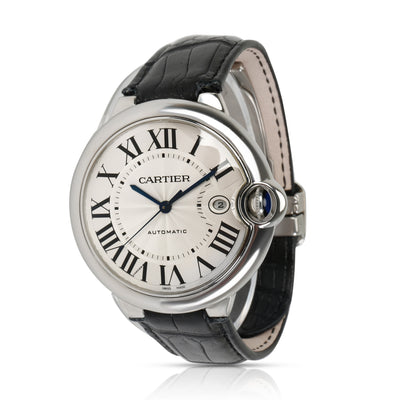 Cartier Ballon Bleu W69016Z4 Men's Watch in  Stainless Steel