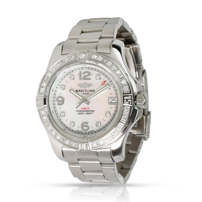 Breitling Colt 36 A7438953/A771 Women's Watch in  Stainless Steel