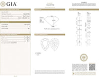 GIA Certified 1.01 Ct Pear cut I SI1 Loose Diamond