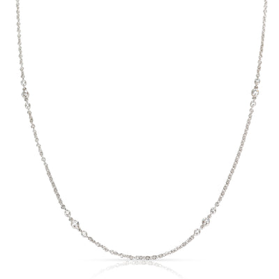 Tiffany & Co. Diamonds by the Yard Necklace in  Platinum 0.56 CTW