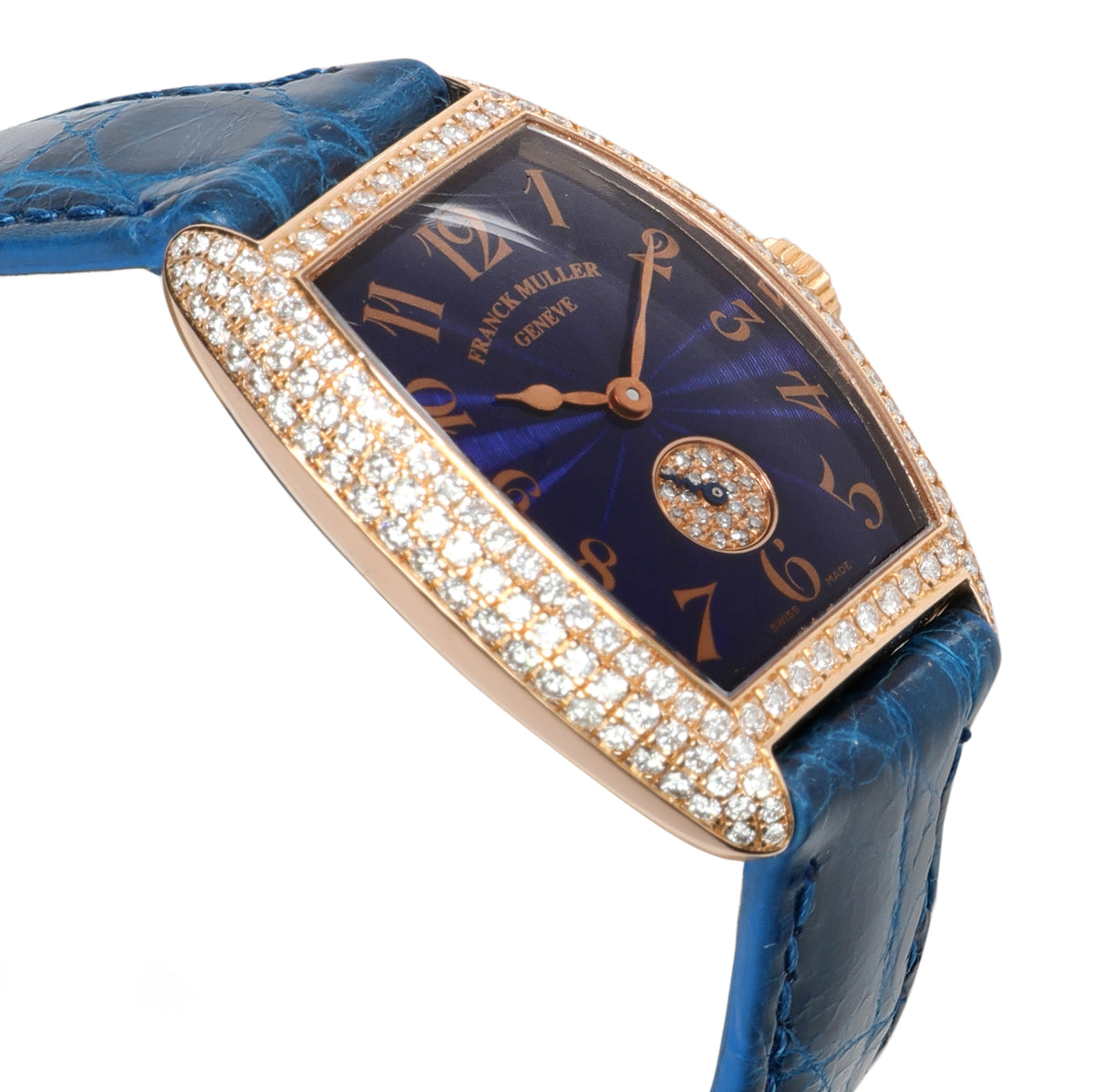 Franck Muller Curvex 1750 S6 PMD Women's Watch in 18kt Rose Gold