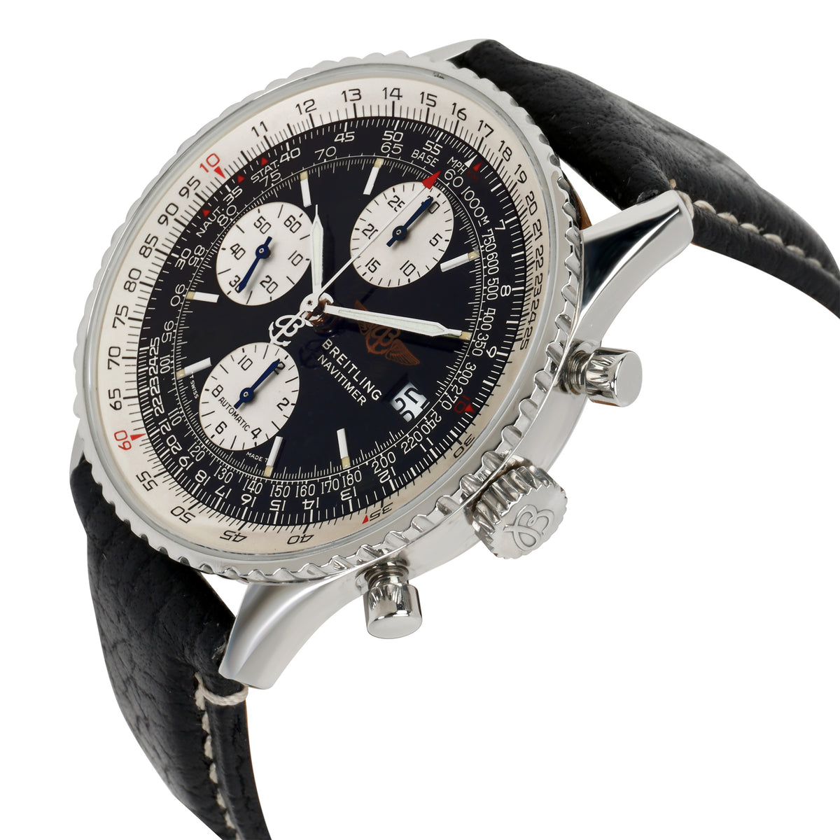 Breitling Old Navitimer II A13022 Men's Watch in  Stainless Steel