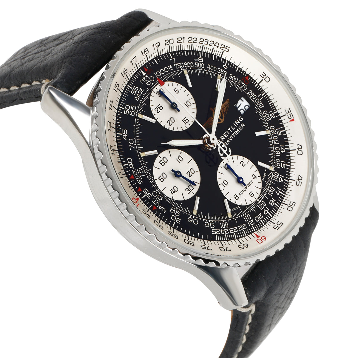 Breitling Old Navitimer II A13022 Men's Watch in  Stainless Steel