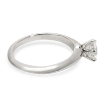 Tiffany & Co. Solitaire Diamond Engagement  Ring in Platinum G IF 0.76 CTW