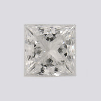 GIA Certified 0.46 Ct Princess cut G IF Loose Diamond