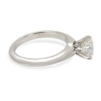 Tiffany & Co. Diamond Engagement Ring in Platinum (1.08 ct E/VVS2)