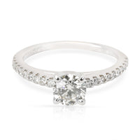 Gabriel & Co. Diamond Engagement Ring in 14K White Gold L SI1 0.8 CTW