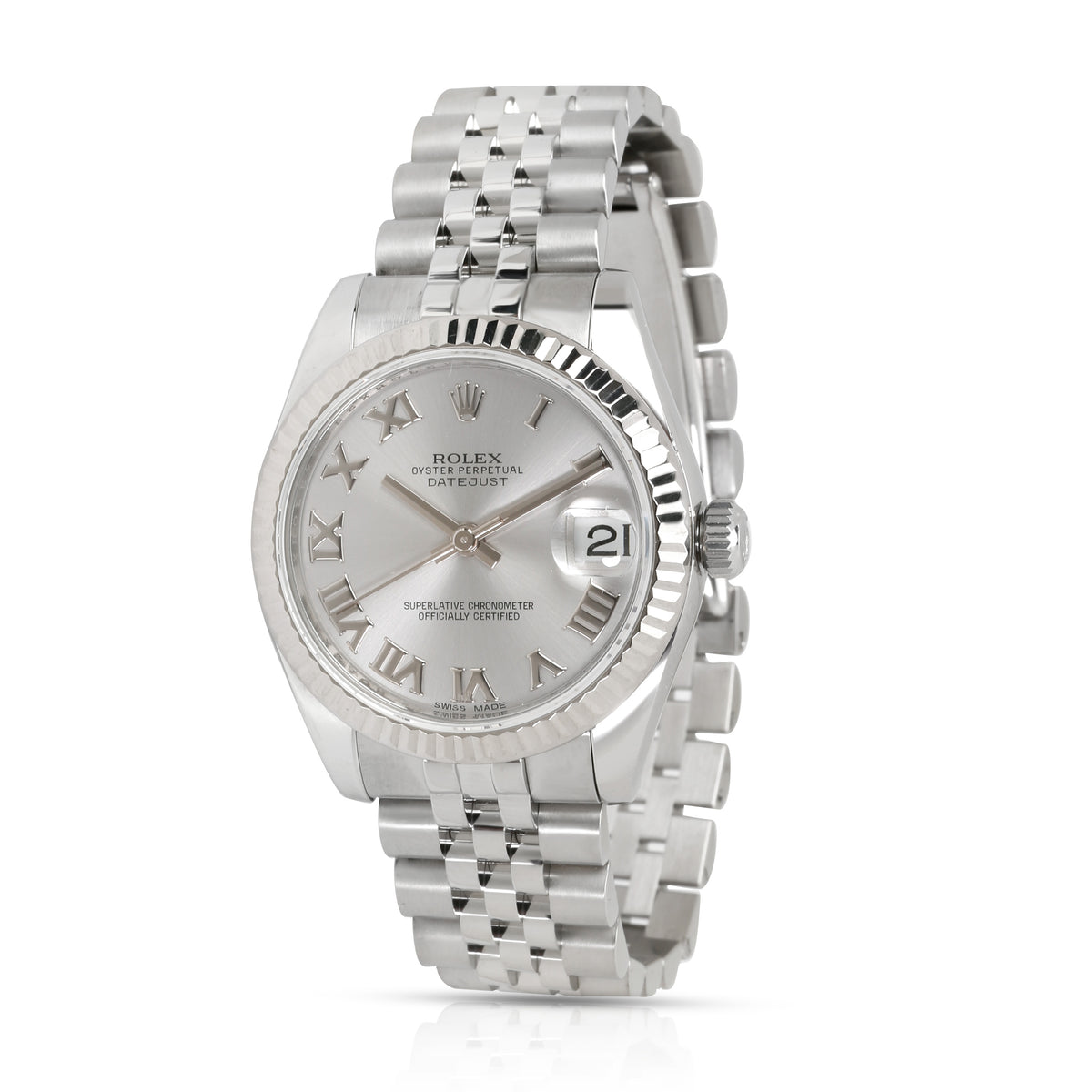 Rolex Datejust 178274 Unisex Watch in 18kt Stainless Steel/White Gold