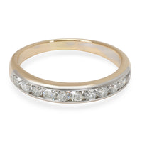Tiffany & Co. Lucida Diamond Wedding Band in 18K Gold & Platinum (0.55 CTW)