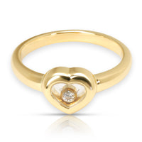 Chopard Happy Hearts  Diamond Ring in 18K Yellow Gold (0.05 CTW)