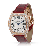 Cartier Tortue WA501008 Unisex Watch in 18kt Rose Gold