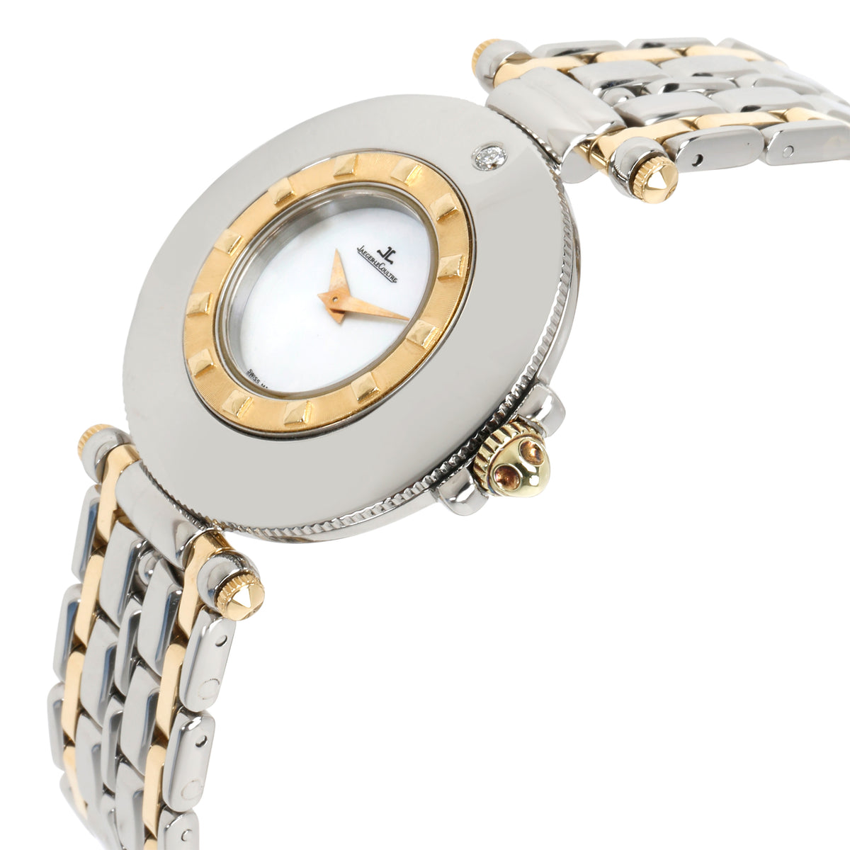 Jaeger-LeCoultre Rendezvous 421.5.09 Women's Watch in 18kt Stainless Steel/Yello