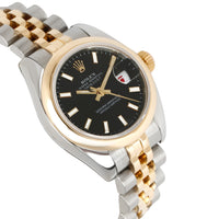 Rolex Datejust 179163 Women's Watch in 18kt Stainless Steel/Yellow Gold