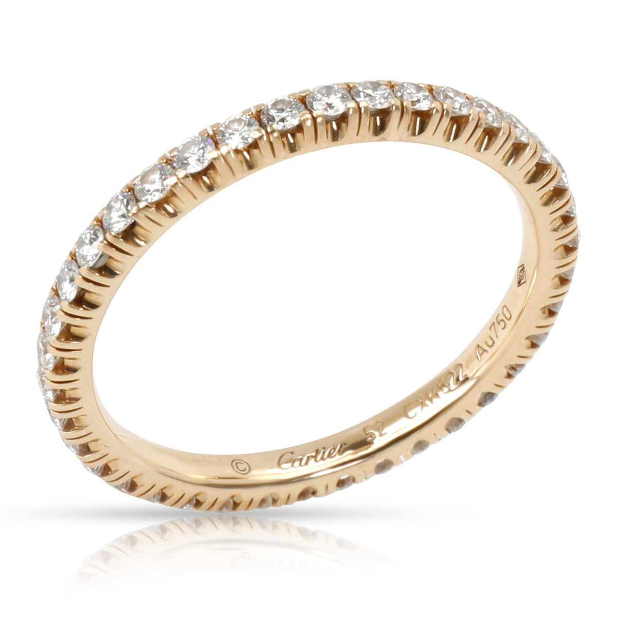 Étincelle De Cartier Diamond Wedding Band in 18KT Yellow Gold 0.38 CTW