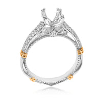 Verragio Parisian Collection Diamond Engagement Ring Setting in 14K Gold