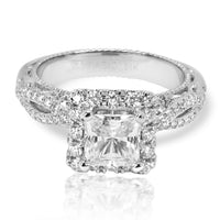 Verragio Diamond Engagement Ring Setting in 18K White Gold