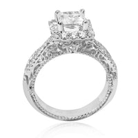 Verragio Diamond Engagement Ring Setting in 18K White Gold