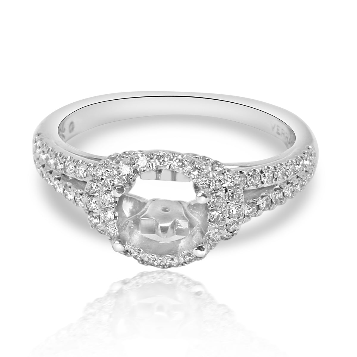 Verragio Couture Collection Diamond Engagement Ring Setting in 18K White Gold