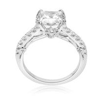 Verragio Diamond Engagement Ring Setting in 18K White Gold 0.30 ctw
