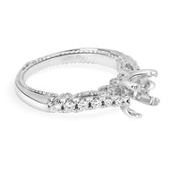 Verragio Insignia Diamond Engagement Ring Setting in 18K White Gold 0.62 CTW