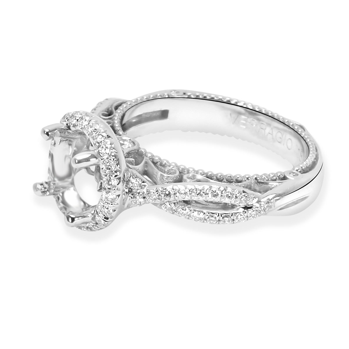 Verragio Venetian Collection Diamond Engagement Ring Setting in 18K White Gold
