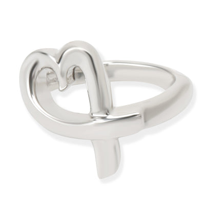 Tiffany & Co. Paloma Picasso Loving Heart Ring in  Sterling Silver