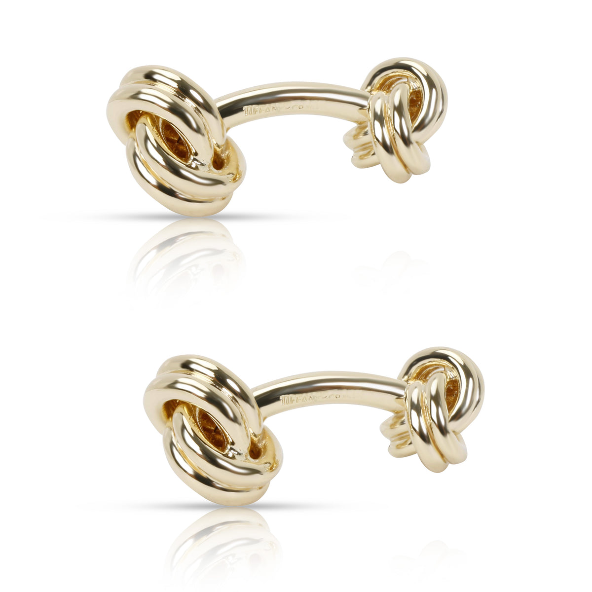 Tiffany & Co. Knot Cufflinks in 14K Yellow Gold