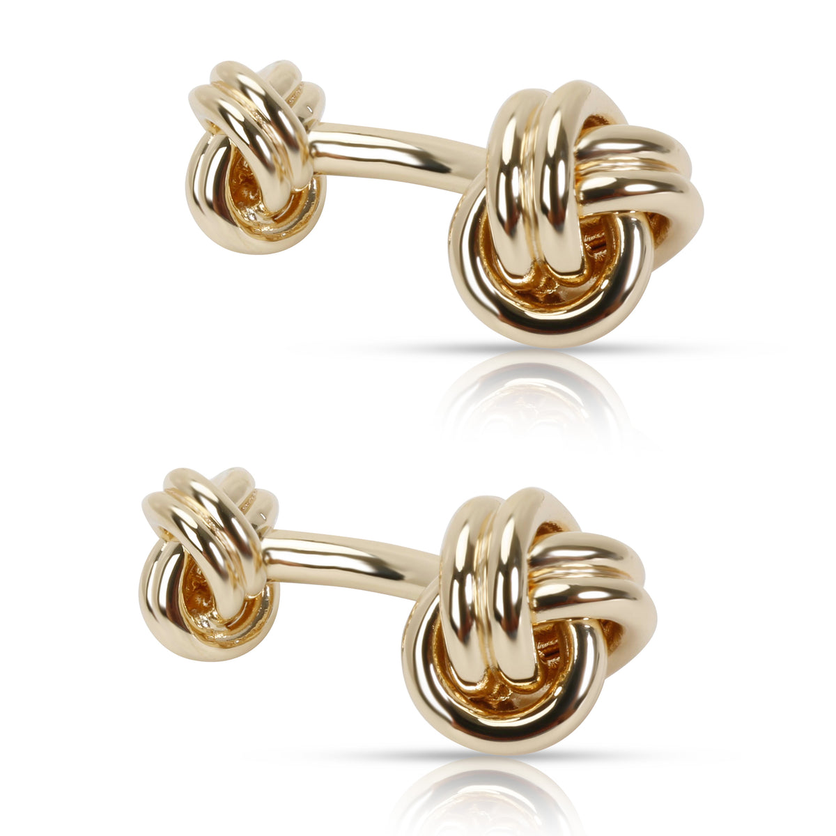 Tiffany & Co. Knot Cufflinks in 14K Yellow Gold