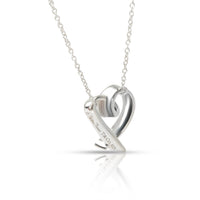 Tiffany & Co. Paloma Picasso Loving Heart Pendant in  Sterling Silver