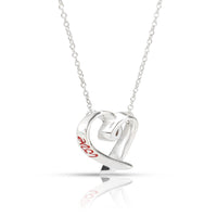 Tiffany & Co. Paloma Picasso Loving Heart Pendant in  Sterling Silver