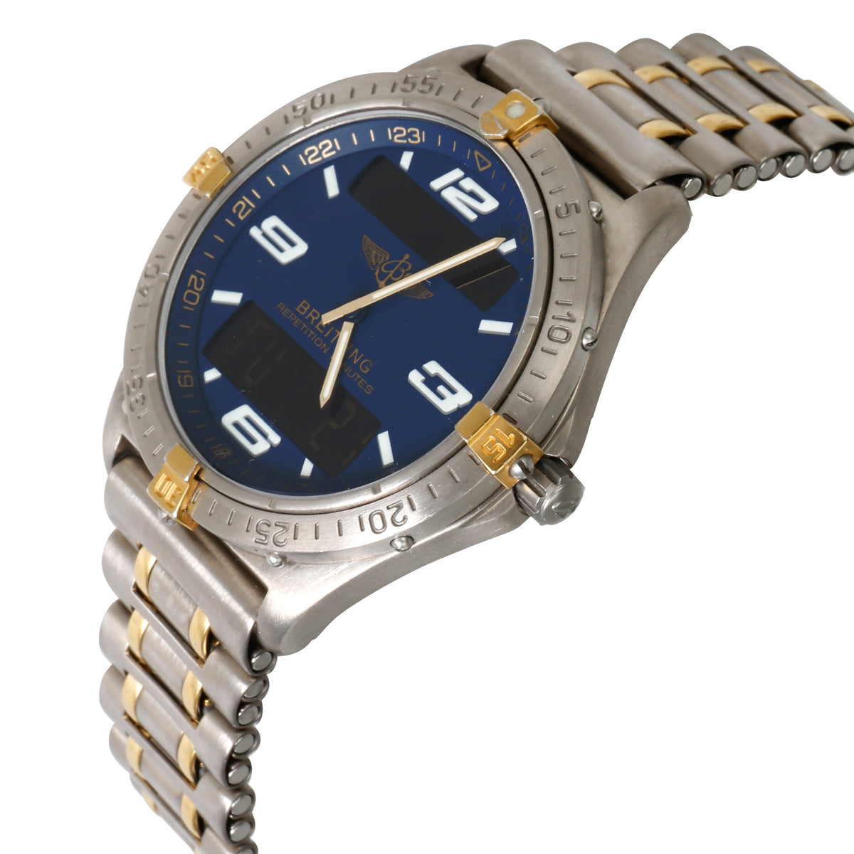 Breitling Aerospace F6536210/C293 Mens Watch in  Titanium/Yellow Gold