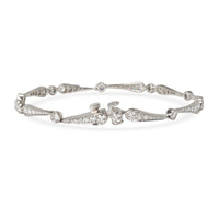 Tiffany & Co. Jazz Diamond Bracelet in  Platinum 1.7 CTW