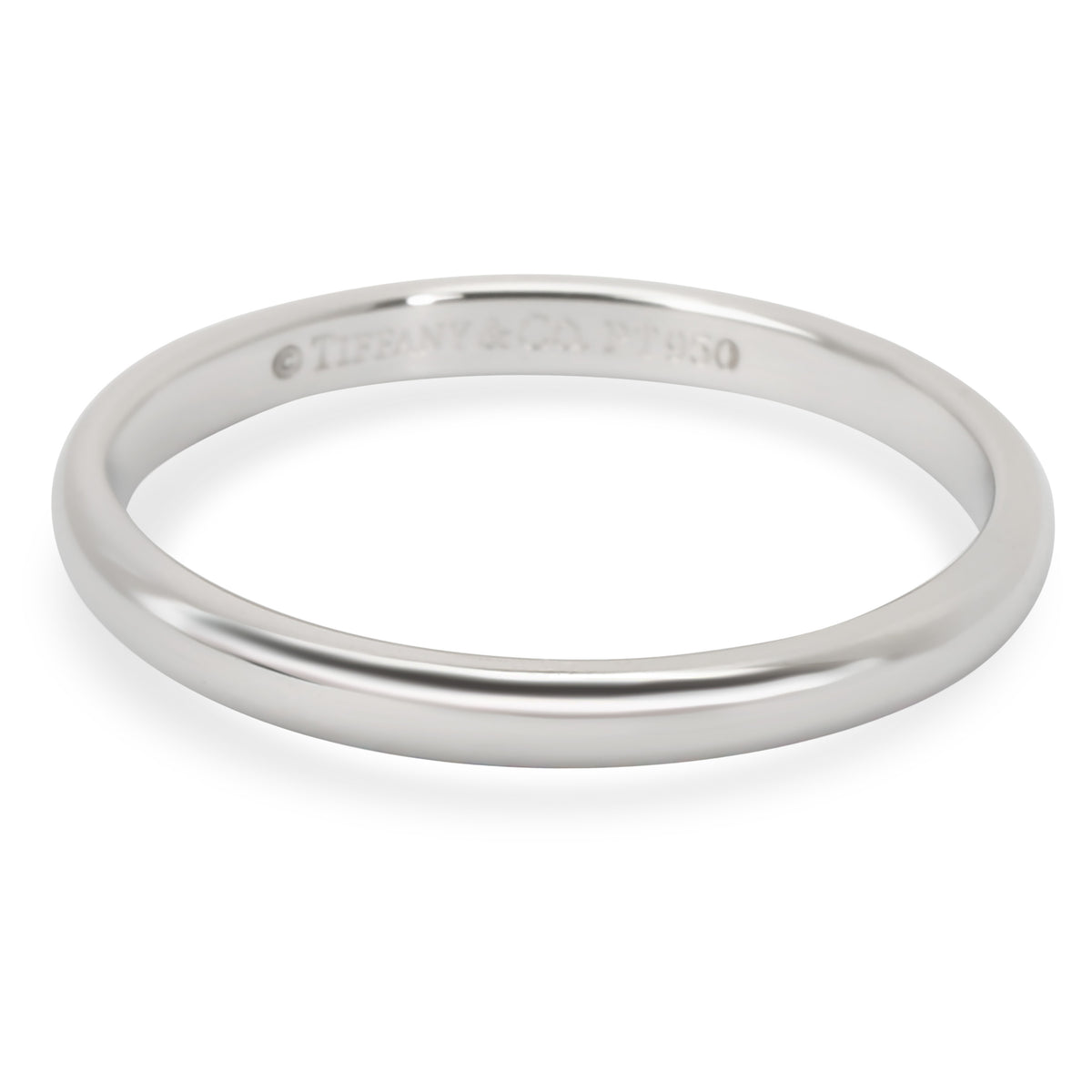 Tiffany & Co. Classic Lucida Wedding Band in Platinum 2mm