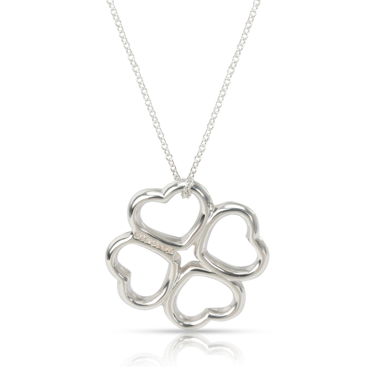 Tiffany & Co. Loving Clover Pendant in Sterling Silver