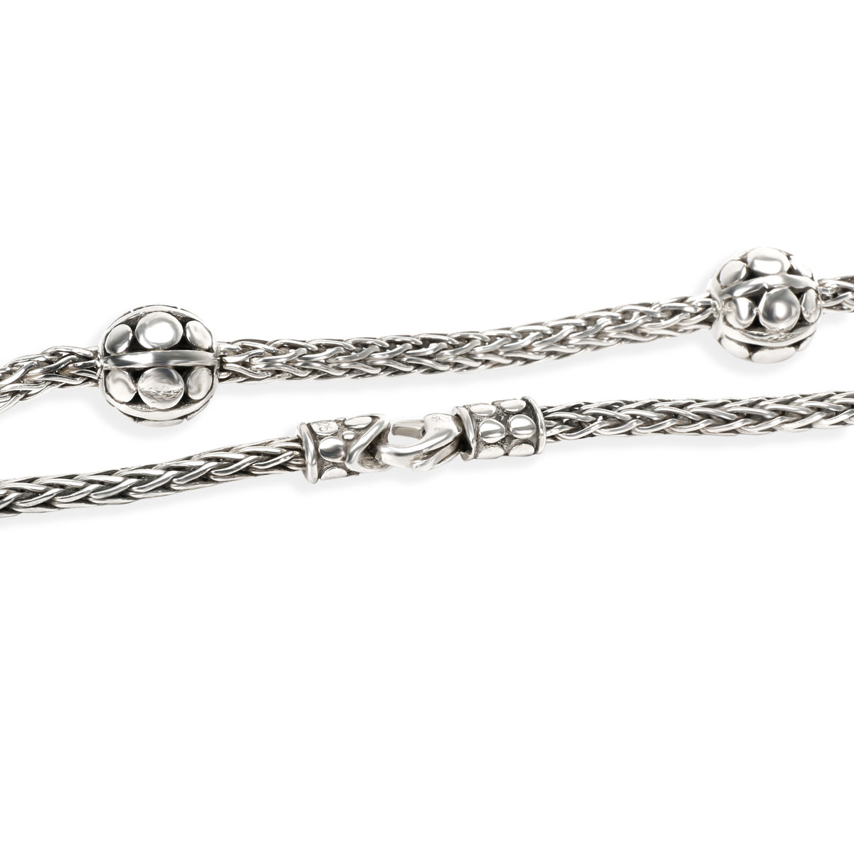 John Hardy Ball Necklace in Sterling Silver