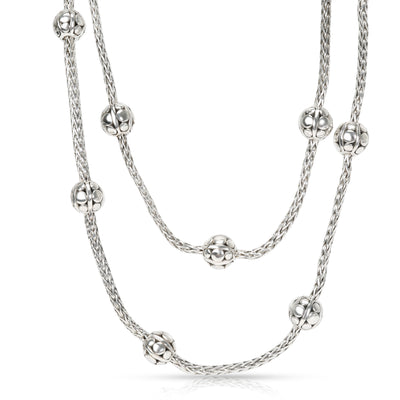 John Hardy Ball Necklace in Sterling Silver