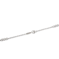 Tiffany & Co. Winged Station Diamond Necklace in 18K White Gold 0.7 CTW