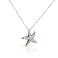 Tiffany & Co. Mini-Mini Starfish Diamond Pendant in  Platinum 0.13 CTW