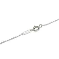 Tiffany & Co. Notes Round Disc Pendant in  Sterling Silver