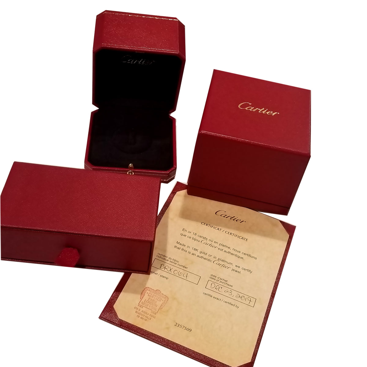 Cartier Panthère de Cartier Ring with Onyx & Tourmaline in 18K Gold