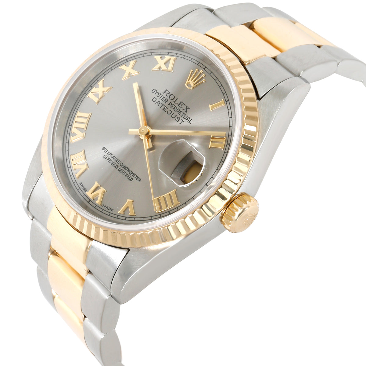 Rolex Datejust 16233 Men's Watch in 18kt Stainless Steel/Yellow Gold
