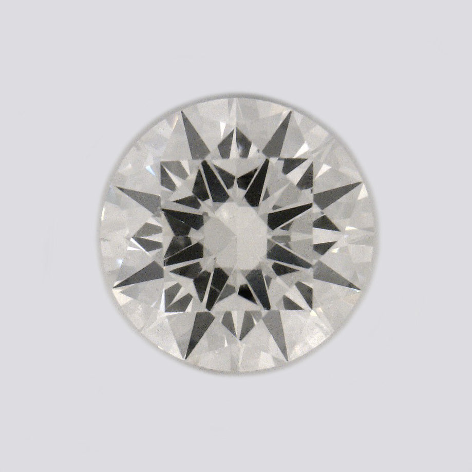 GIA Certified Round cut, H color, VS2 clarity, 0.52 Ct Loose Diamonds