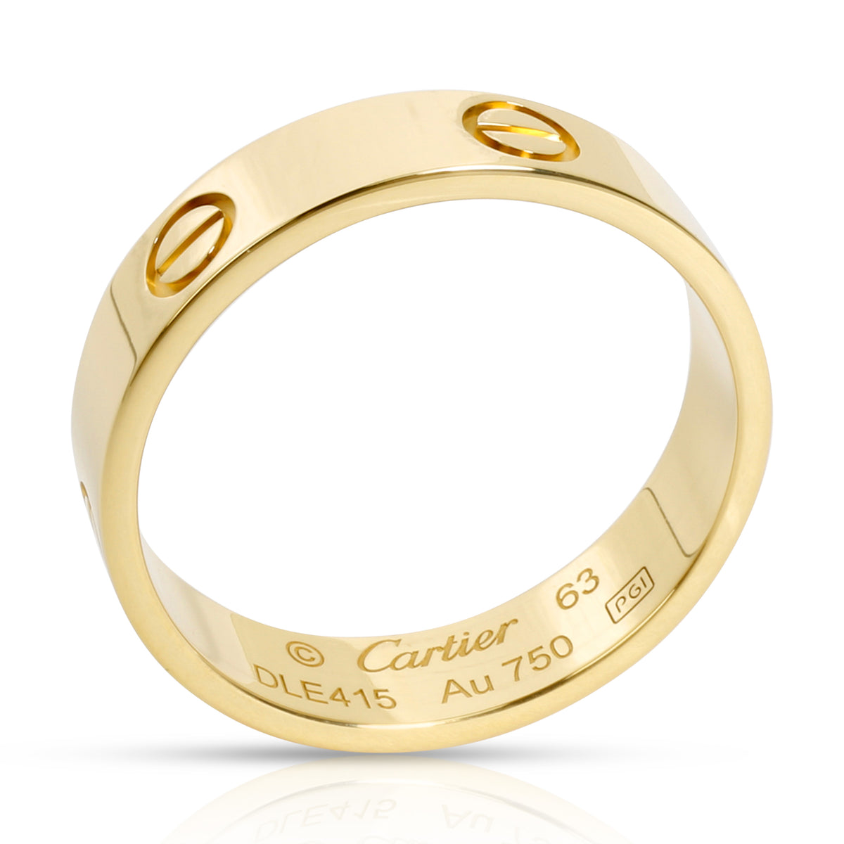 Cartier Love Band in 18K Yellow Gold, Size 63