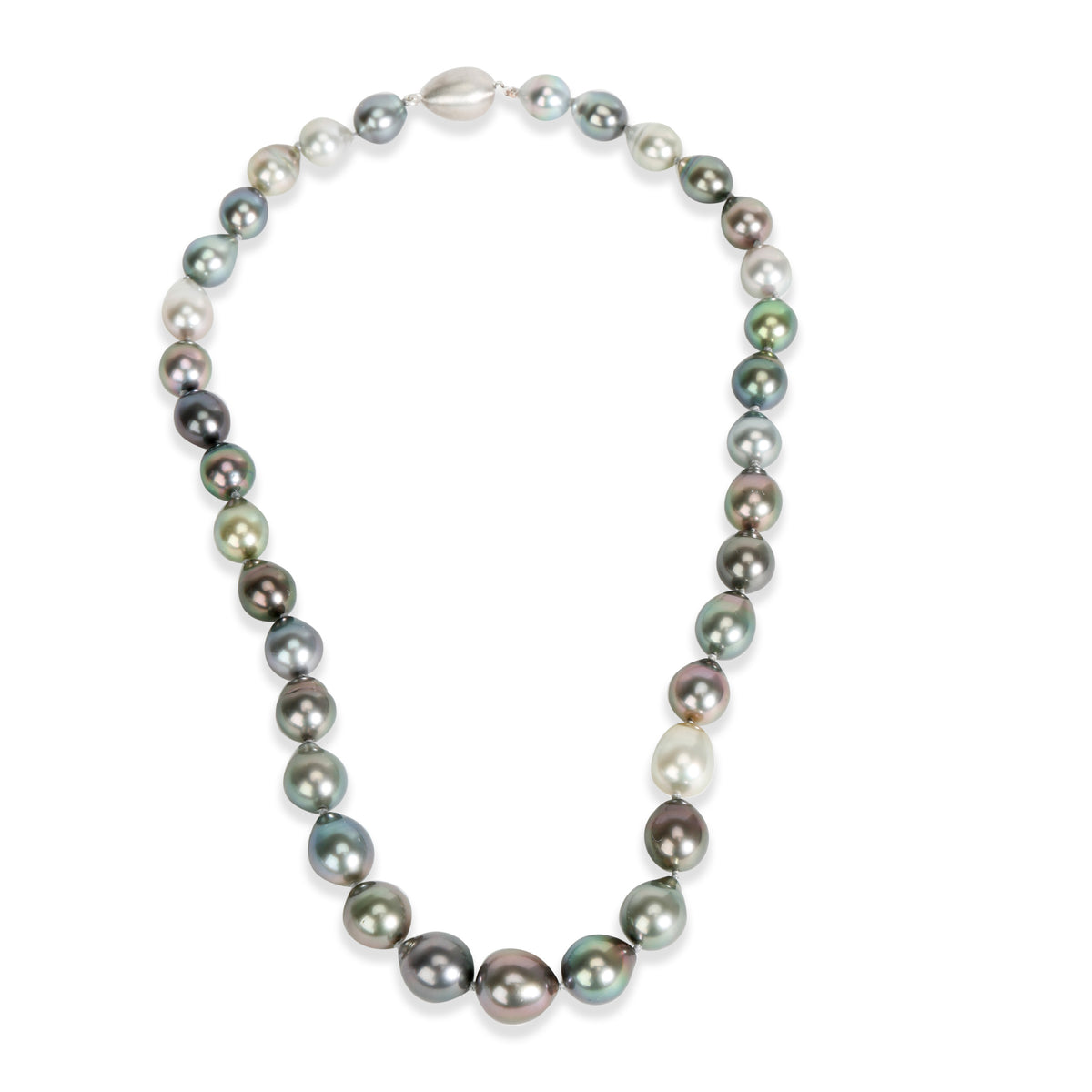South Sea Baroque Pearl Necklace in Sterling Silver