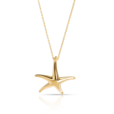 Tiffany & Co. Elsa Peretti Starfish Necklace in 18K Yellow Gold