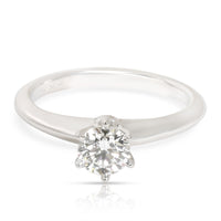 Tiffany & Co. Classic Solitaire Diamond Engagement Ring in  Platinum G VS1 0.41