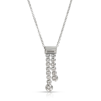 Tiffany & Co. Jazz Diamond Pendant in  Platinum 0.4 CTW