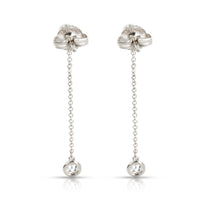 Tiffany & Co. Elsa Peretti Diamond by the Yard Drop Earring in Platinum 0.39 CTW